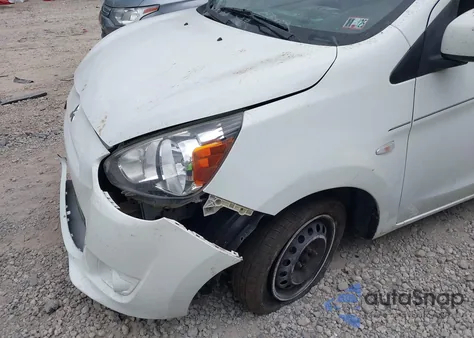 2014 Mitsubishi Mirage De z USA, uszkodzony, nr VIN ML32A3HJ2EH007273